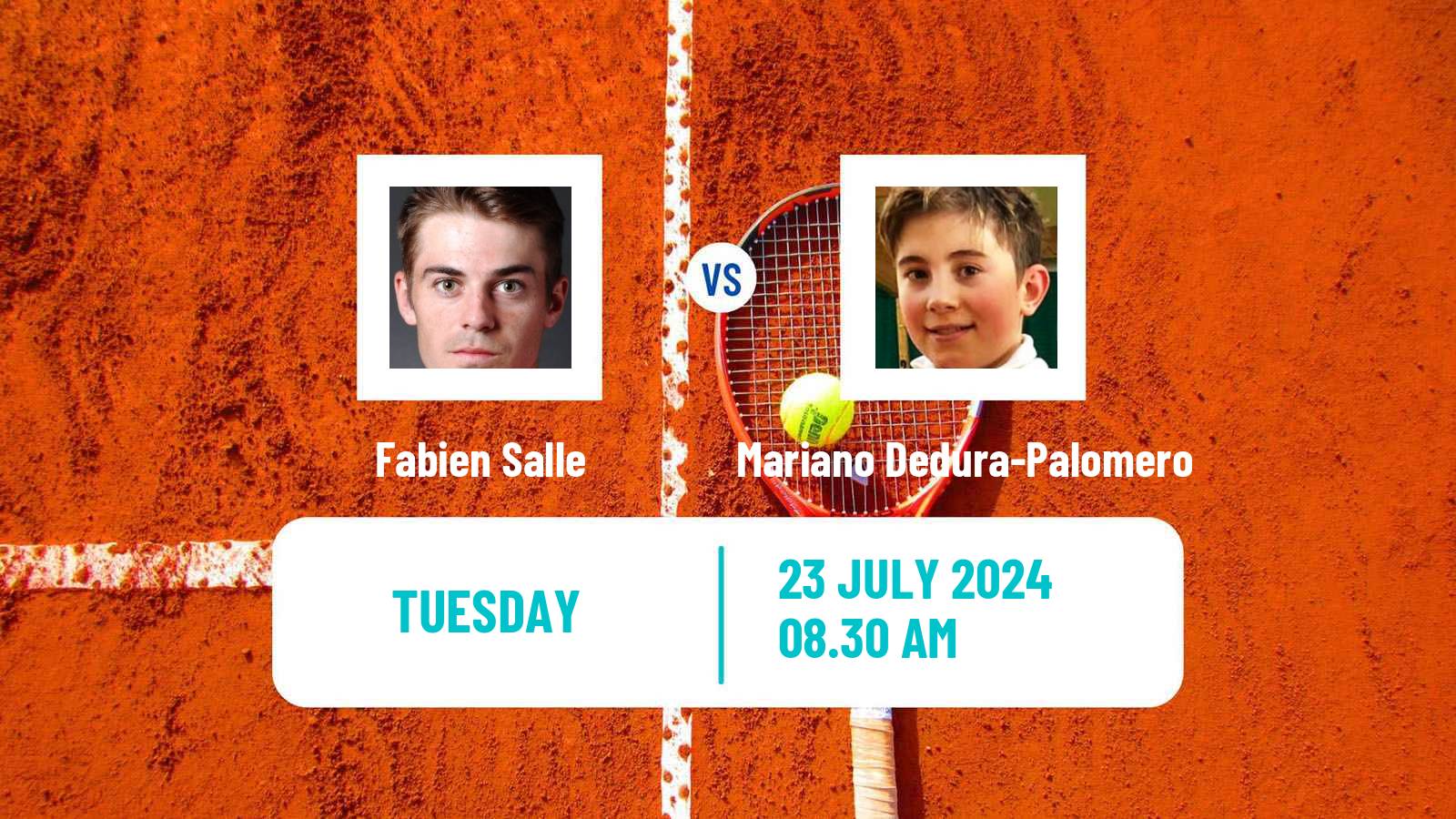 Tennis ITF M15 Metzingen Men Fabien Salle - Mariano Dedura-Palomero