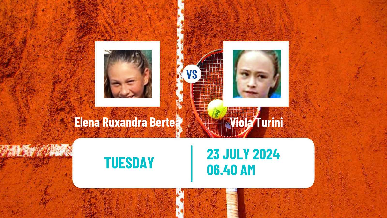 Tennis ITF W15 Satu Mare Women 2024 Elena Ruxandra Bertea - Viola Turini