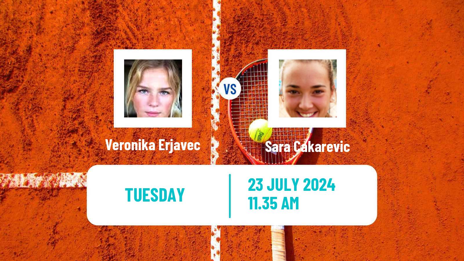 Tennis ITF W35 Horb Women Veronika Erjavec - Sara Cakarevic