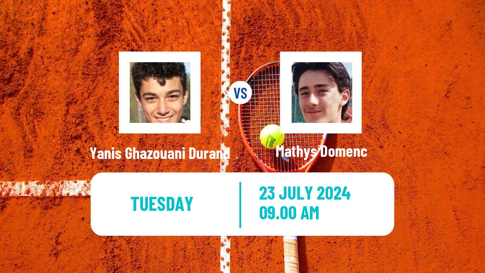 Tennis ITF M15 Rognac Men Yanis Ghazouani Durand - Mathys Domenc