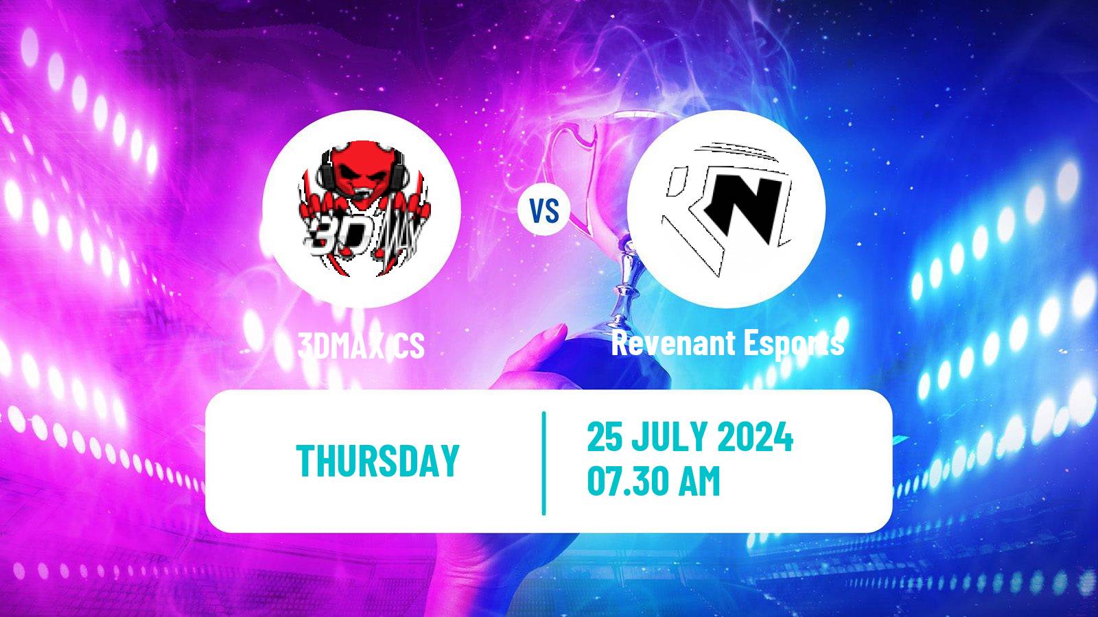 Esports Counter Strike Skyesports Championship 3DMAX - Revenant Esports