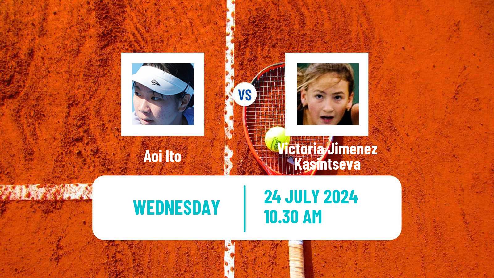 Tennis ITF W100 Figueira Da Foz Women Aoi Ito - Victoria Jimenez Kasintseva