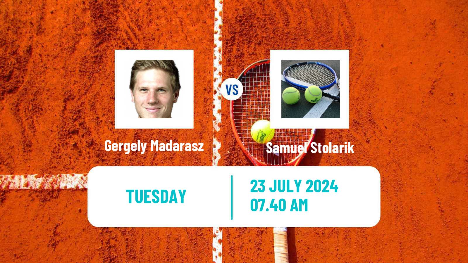 Tennis ITF M15 Poprad Men Gergely Madarasz - Samuel Stolarik