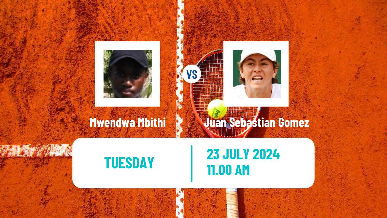 Tennis ITF M15 Huamantla 2 Men Mwendwa Mbithi - Juan Sebastian Gomez