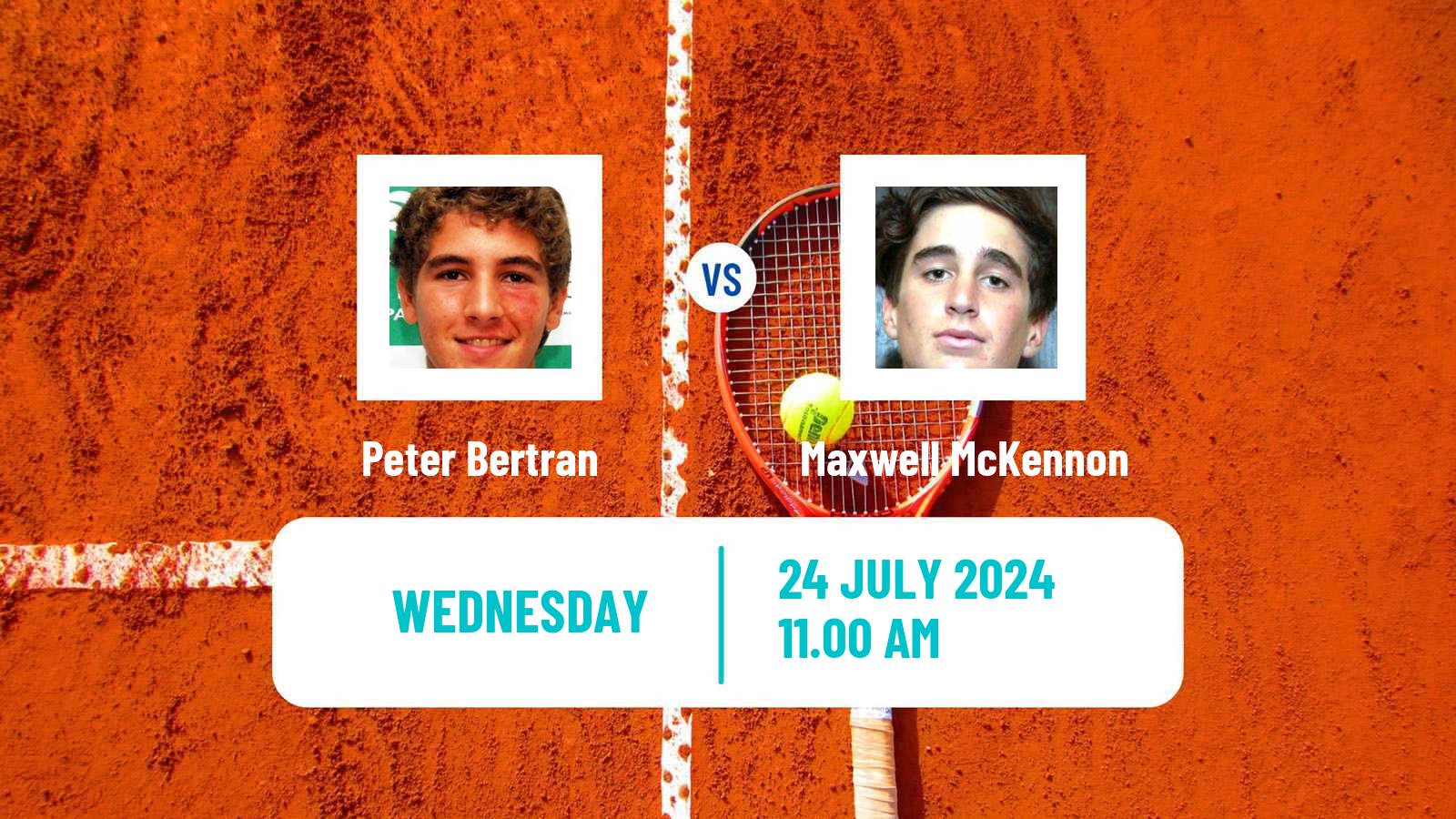 Tennis ITF M15 Huamantla 2 Men Peter Bertran - Maxwell McKennon