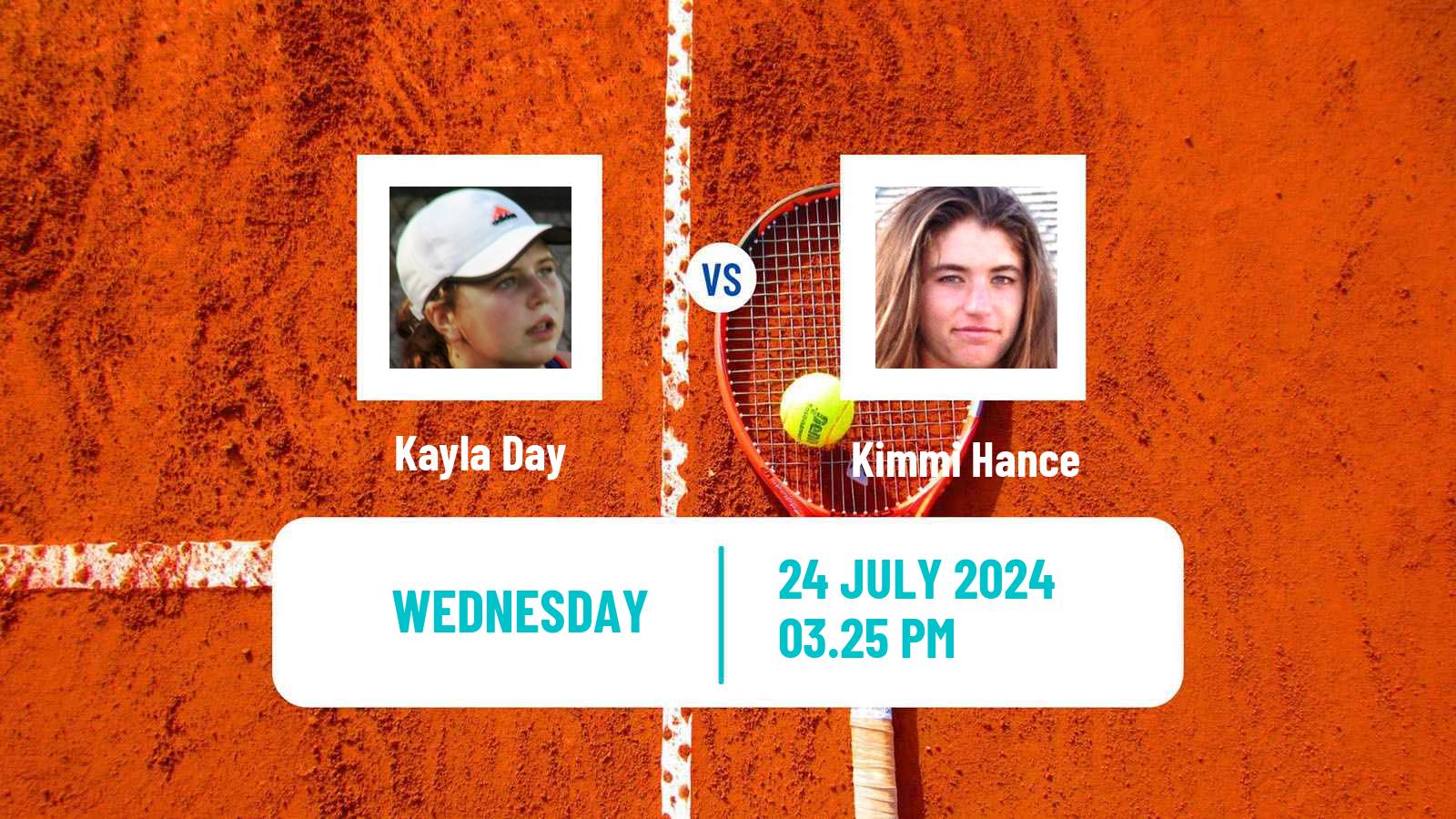 Tennis ITF W50 Dallas Tx Women Kayla Day - Kimmi Hance