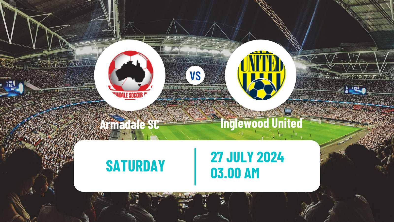 Football Australian NPL Western Australia Armadale - Inglewood United