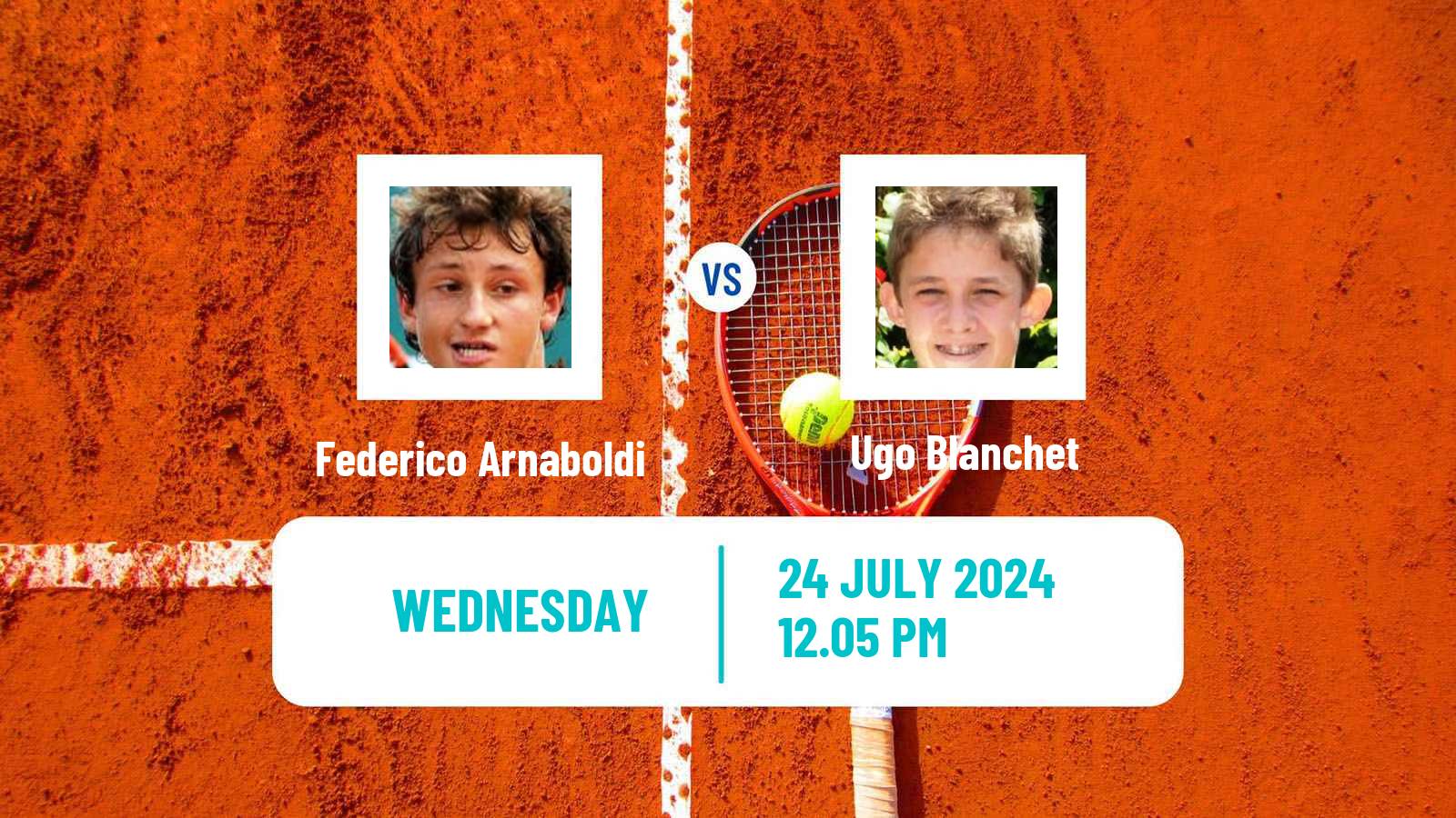 Tennis Verona Challenger Men Federico Arnaboldi - Ugo Blanchet