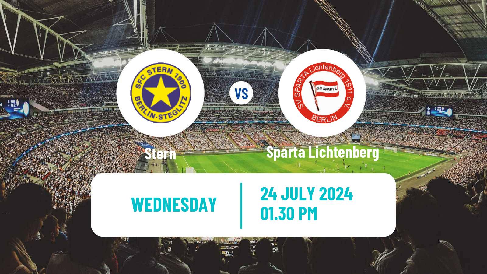 Soccer Club Friendly Stern - Sparta Lichtenberg