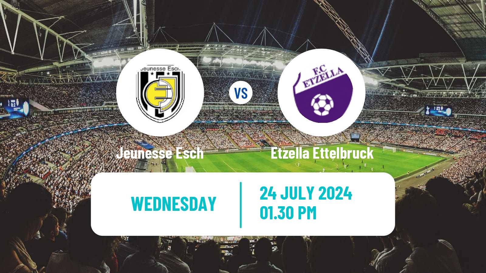 Soccer Club Friendly Jeunesse Esch - Etzella Ettelbruck