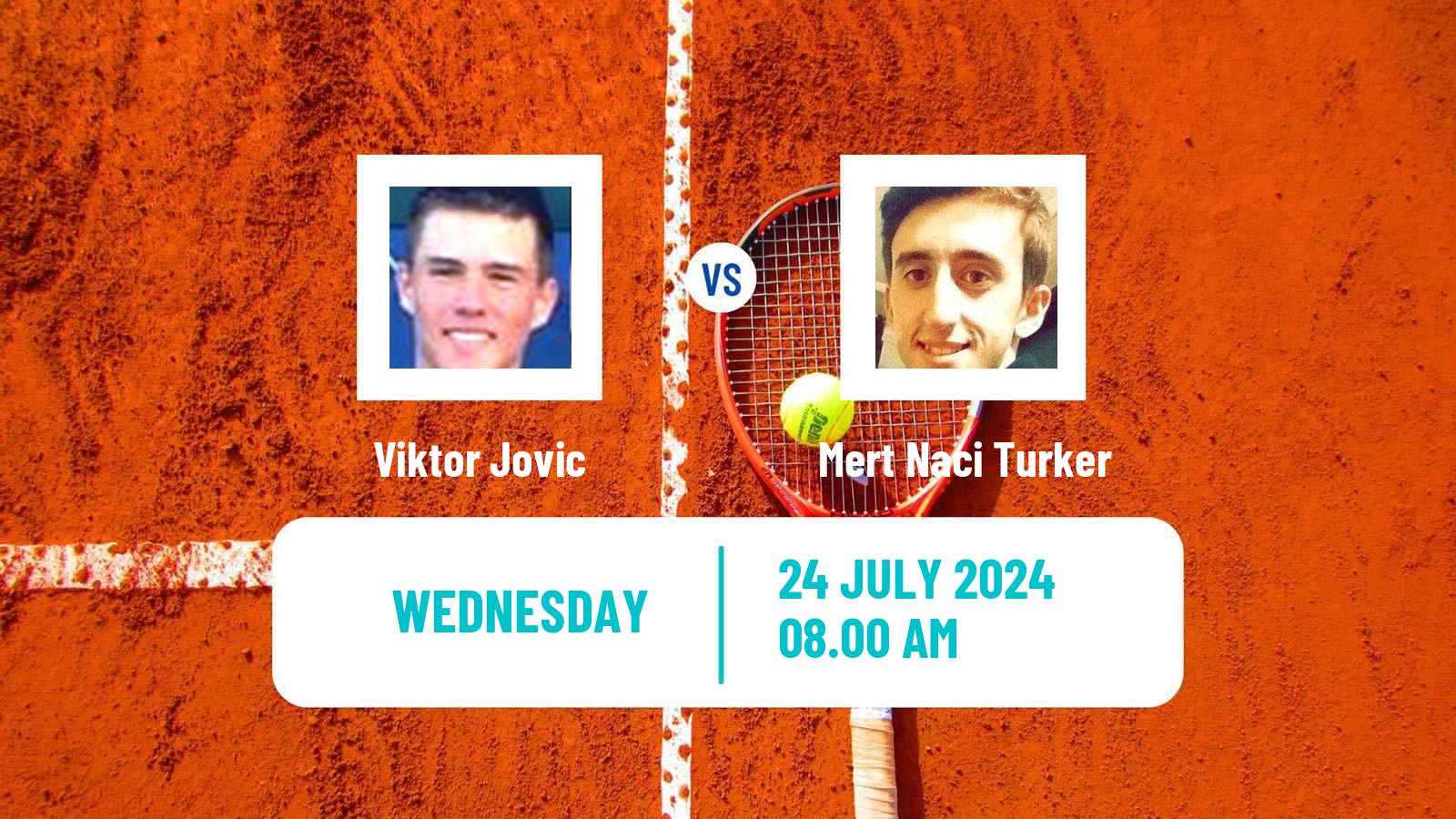 Tennis ITF M15 Kursumlijska Banja 12 Men Viktor Jovic - Mert Naci Turker