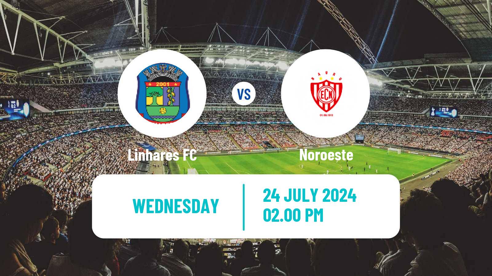 Soccer Brazilian Copa Espirito Santo Linhares - Noroeste