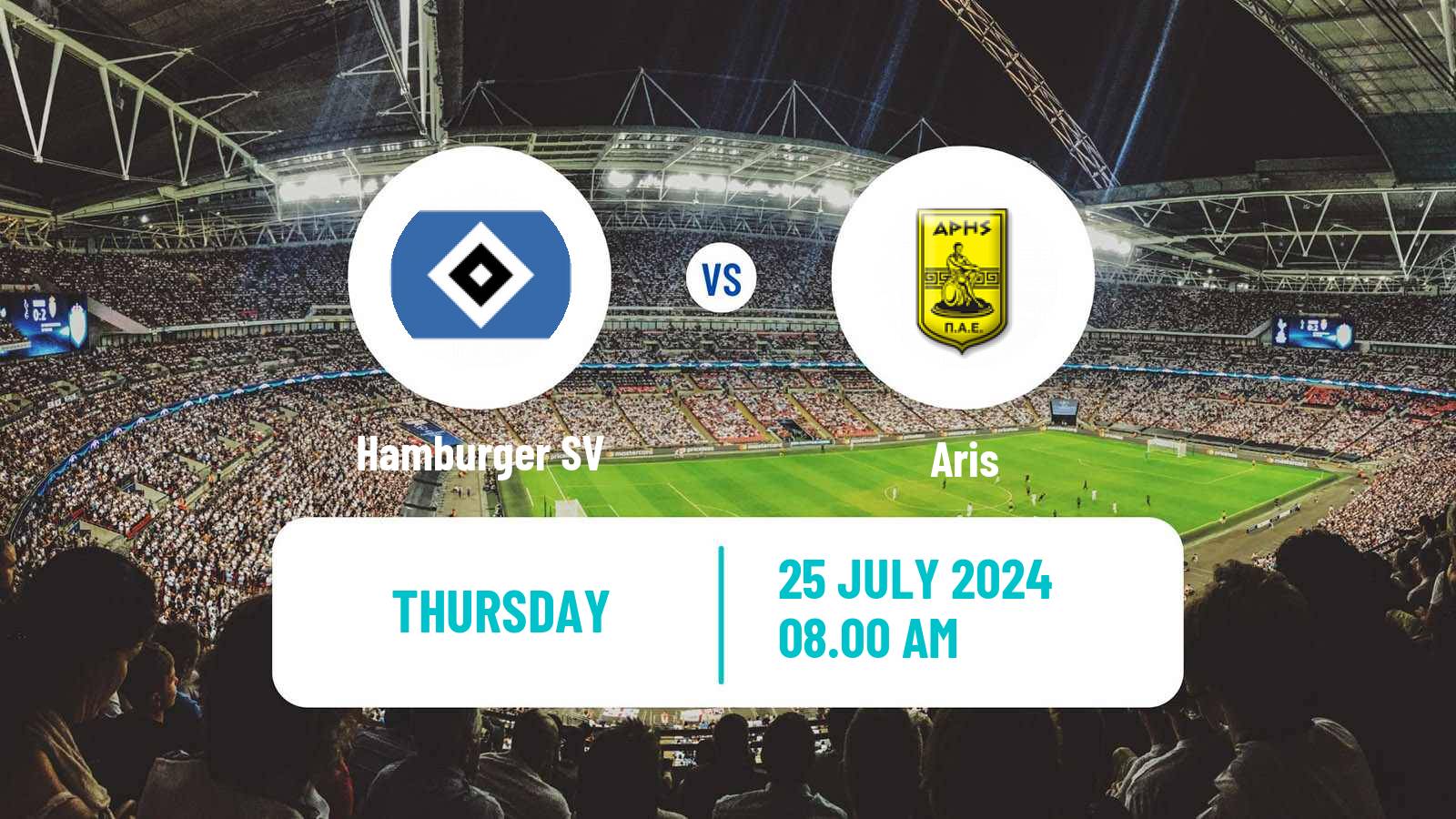 Football Club Friendly Hamburger SV - Aris