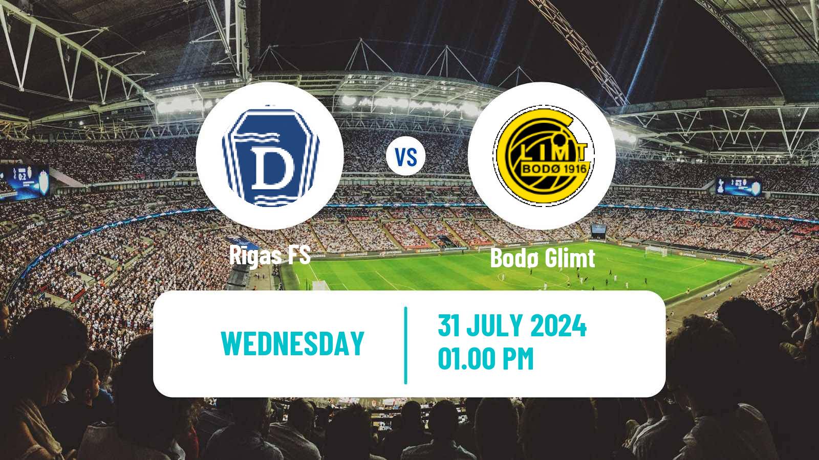 Soccer UEFA Champions League RFS - Bodø Glimt