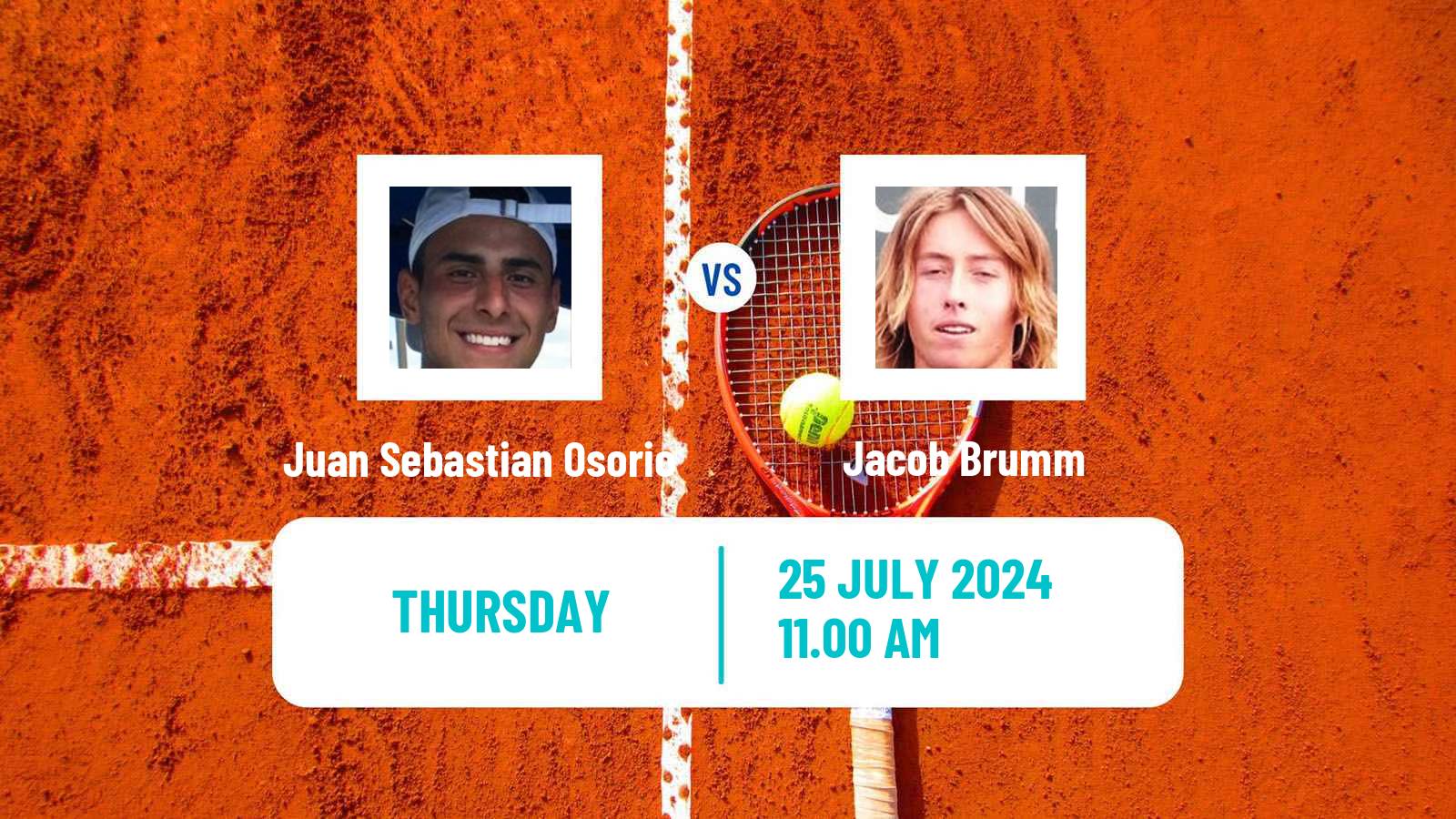 Tennis ITF M15 Huamantla 2 Men Juan Sebastian Osorio - Jacob Brumm