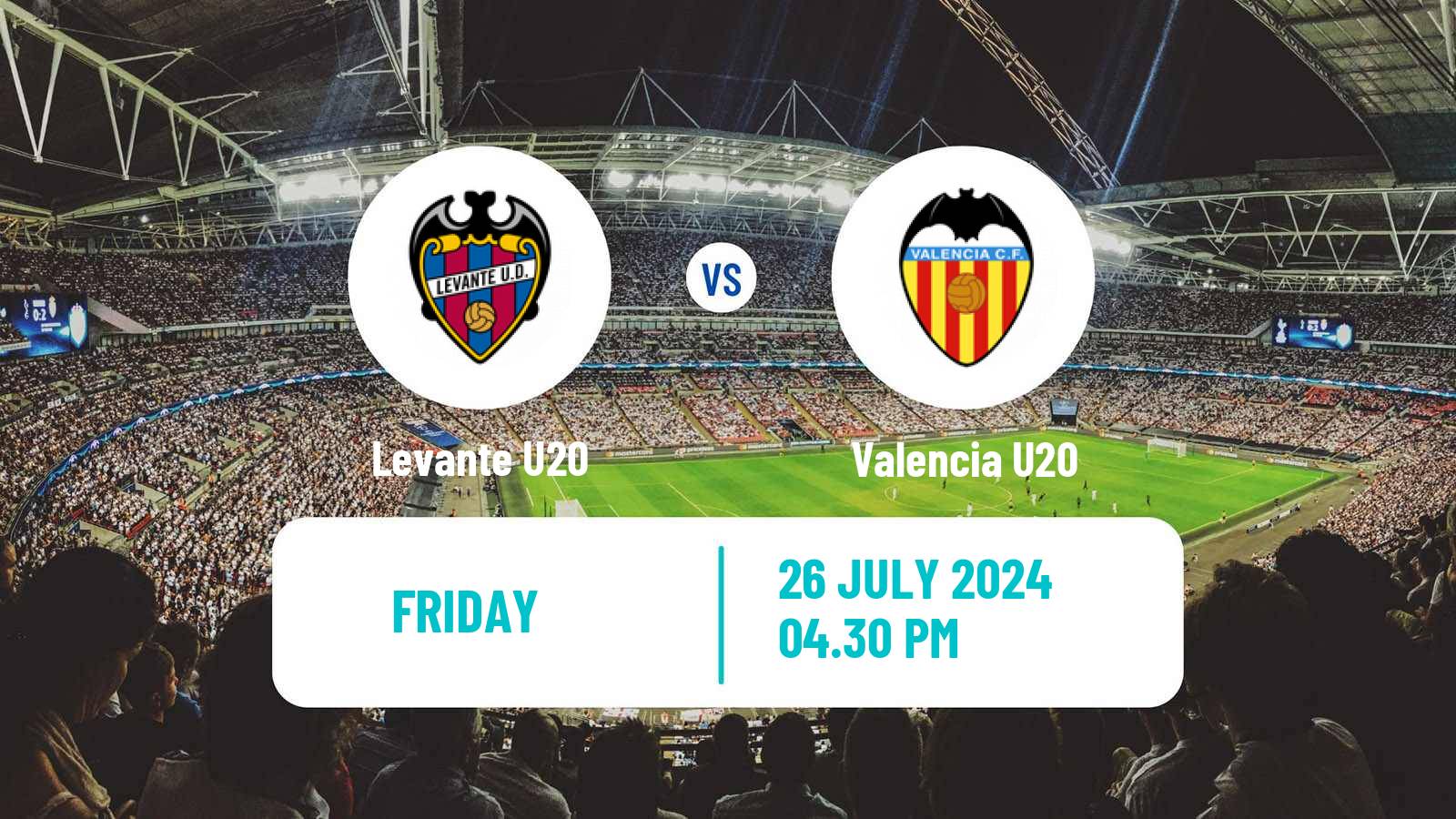 Soccer COTIF Tournament Levante U20 - Valencia U20