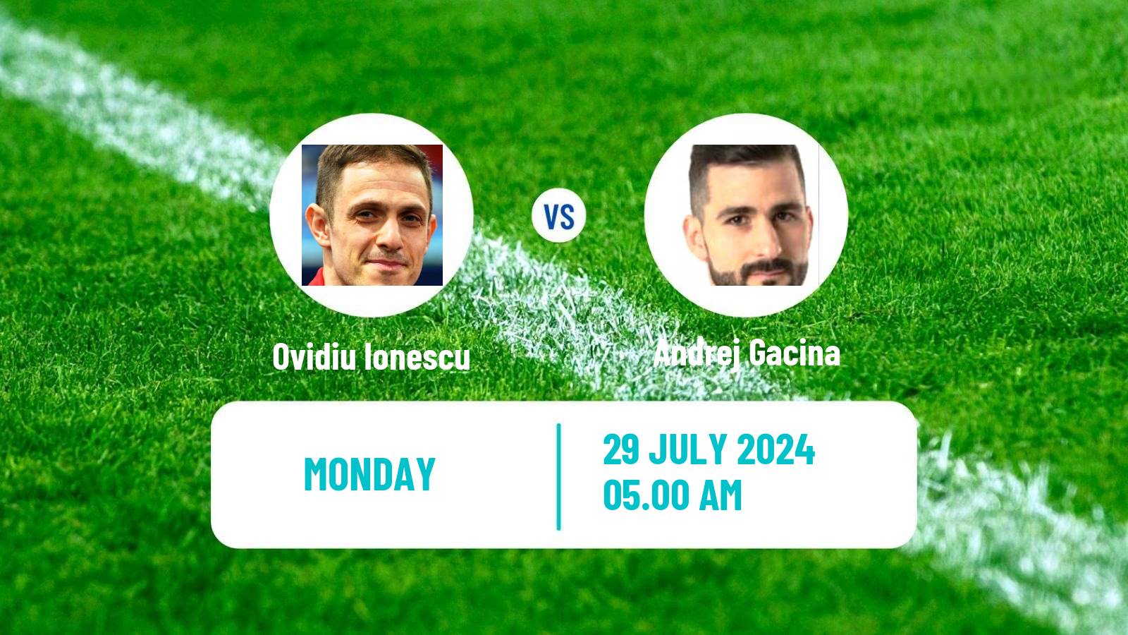 Table tennis Olympic Games Men Ovidiu Ionescu - Andrej Gacina