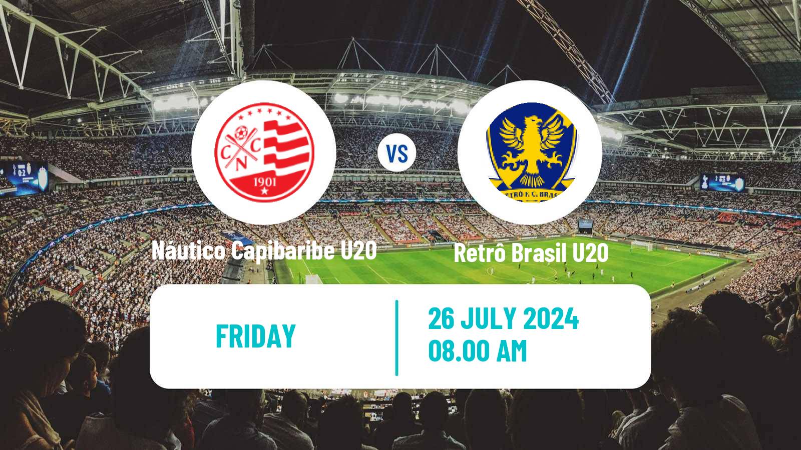 Soccer Brazilian Pernambucano U20 Náutico Capibaribe U20 - Retrô Brasil U20