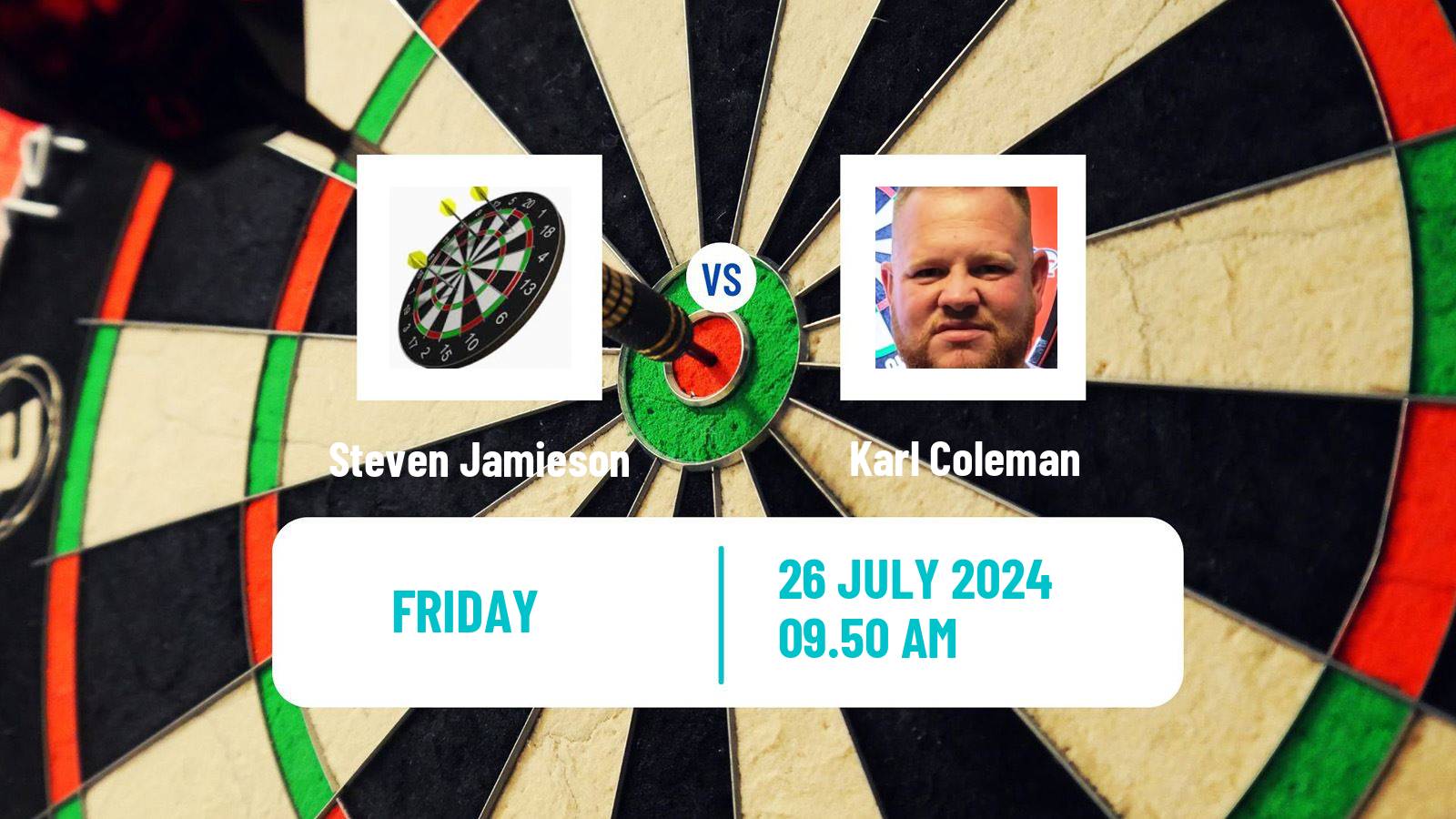 Darts Modus Super Series Steven Jamieson - Karl Coleman
