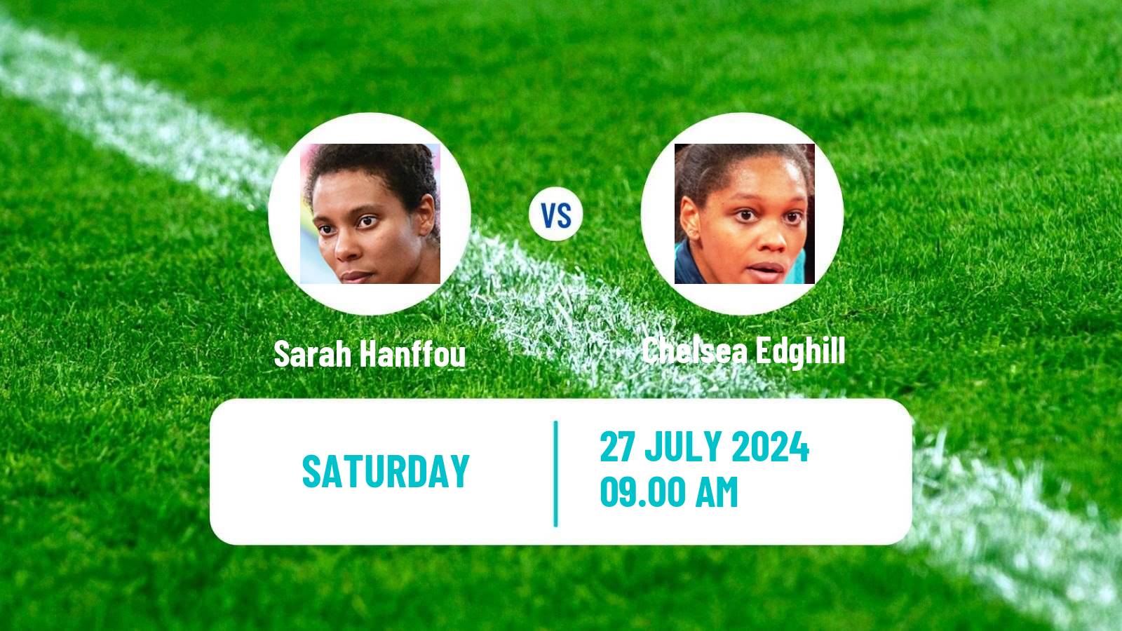 Table tennis Olympic Games Women Sarah Hanffou - Chelsea Edghill