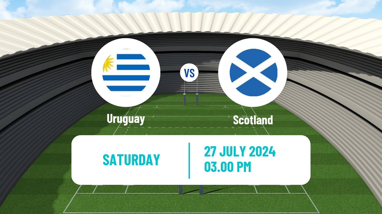 Rugby union Friendly International Rugby Union Uruguay - Scotland