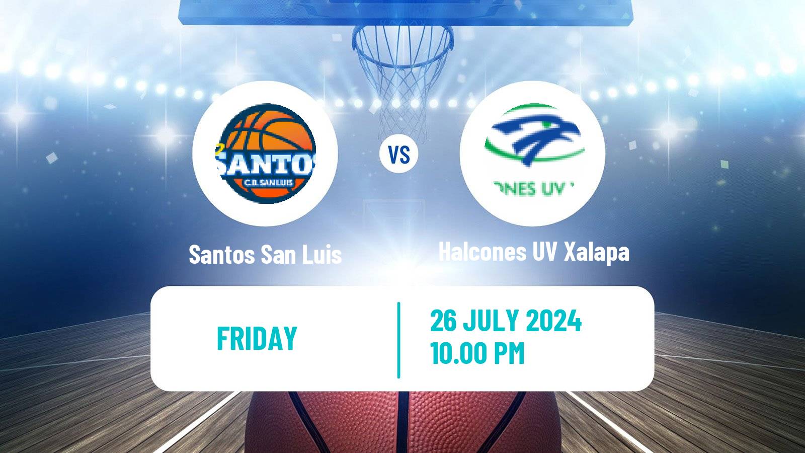 Basketball Mexican LNBP Santos del Potosí - Halcones UV Xalapa