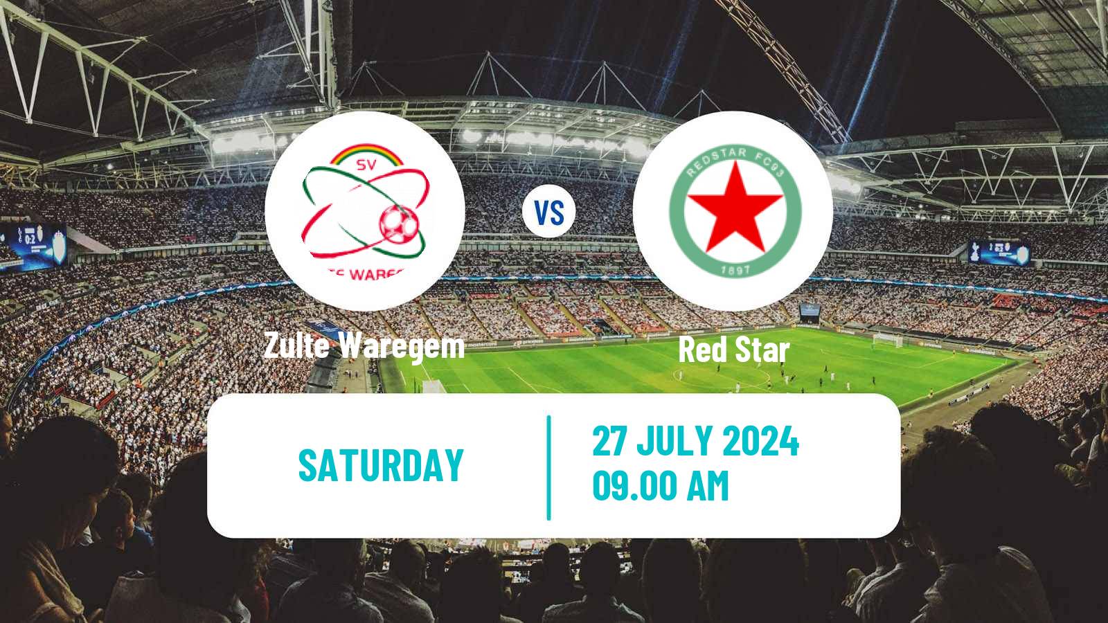 Soccer Club Friendly Zulte Waregem - Red Star