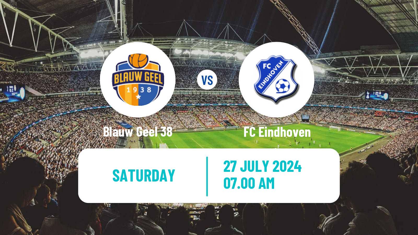 Soccer Club Friendly Blauw Geel 38 - FC Eindhoven
