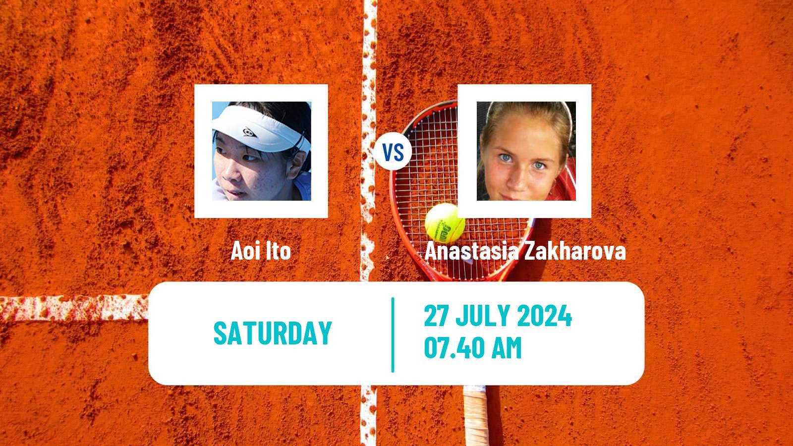 Tennis ITF W100 Figueira Da Foz Women Aoi Ito - Anastasia Zakharova