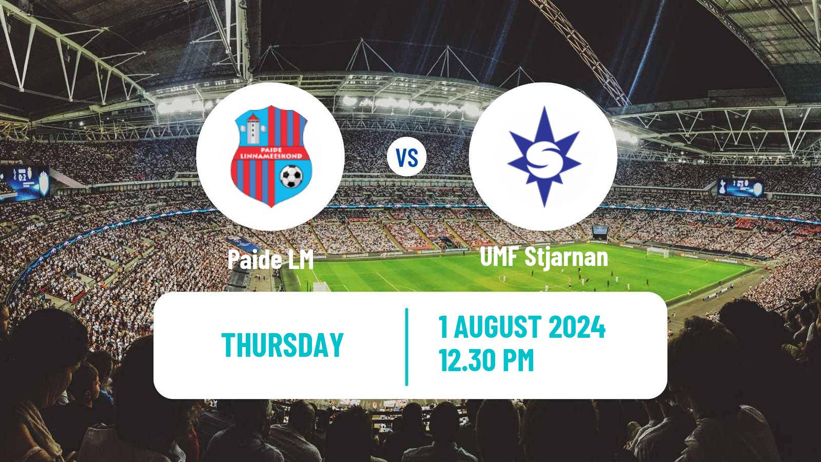 Soccer UEFA Europa Conference League Paide LM - Stjarnan