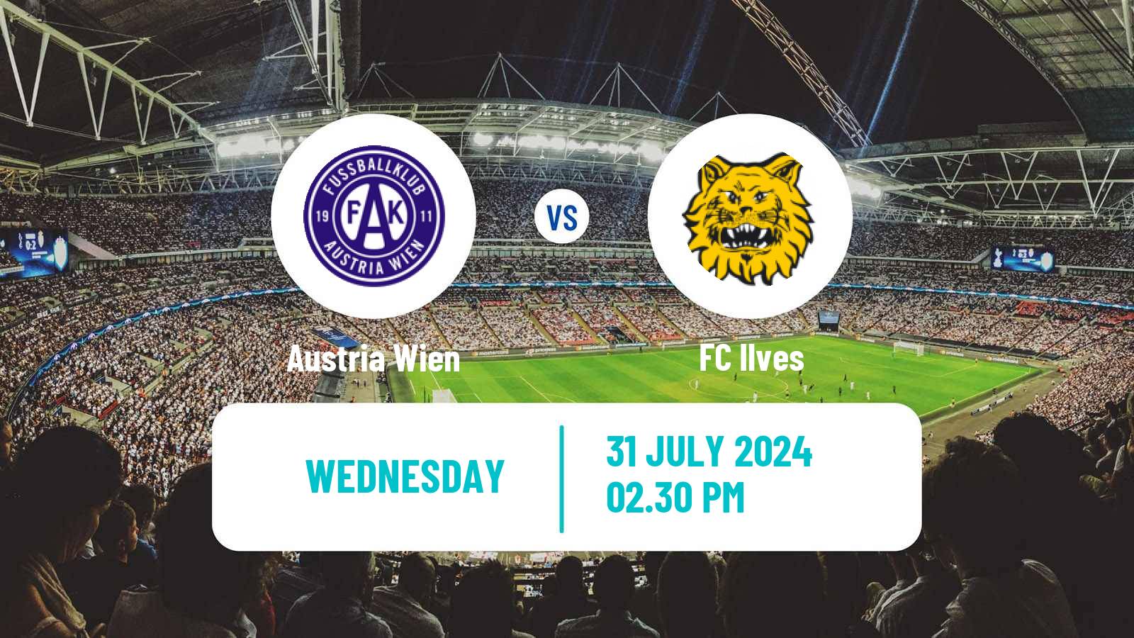 Soccer UEFA Europa Conference League Austria Wien - Ilves