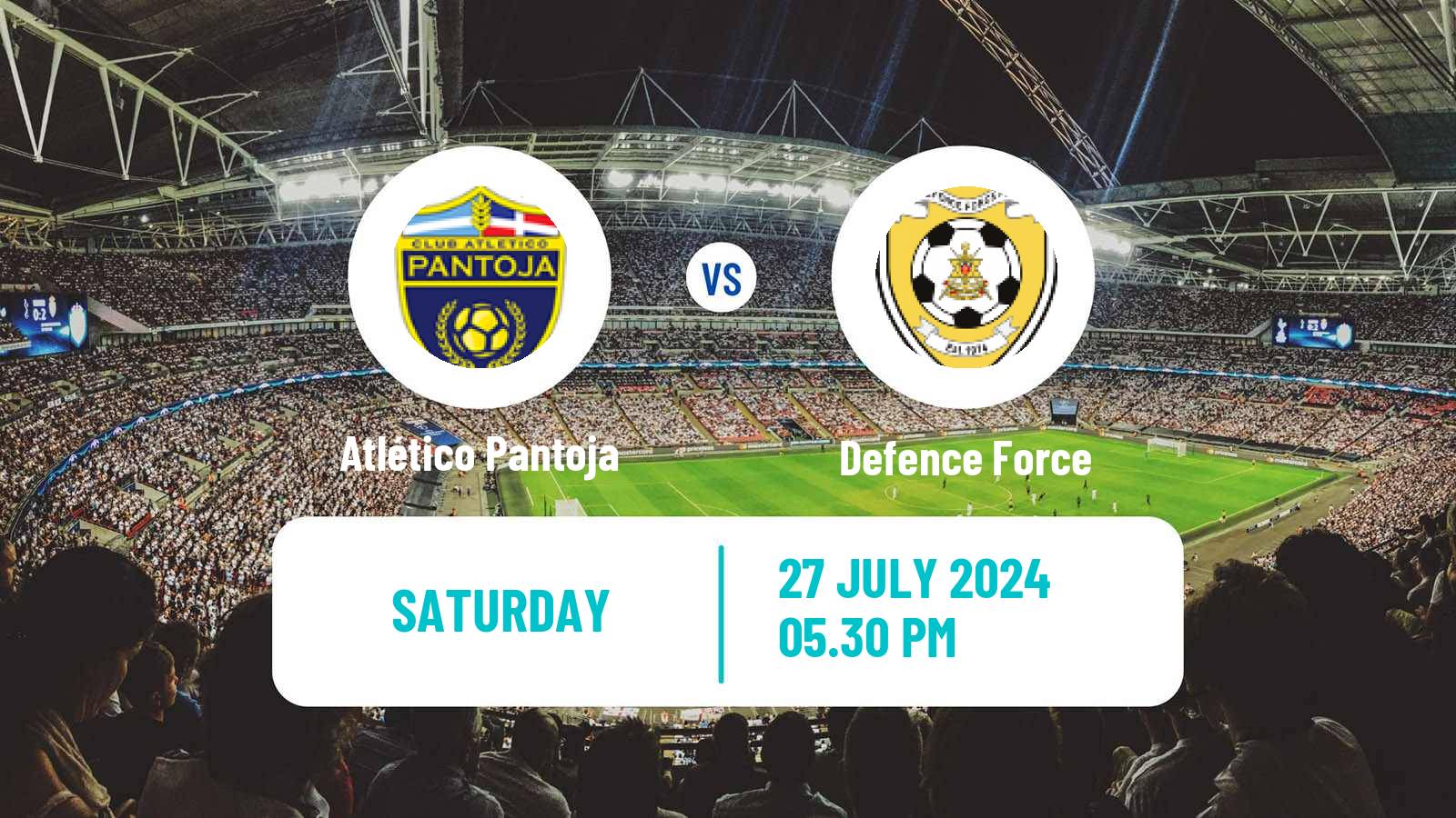 Football CONCACAF Caribbean Shield Atlético Pantoja - Defence Force