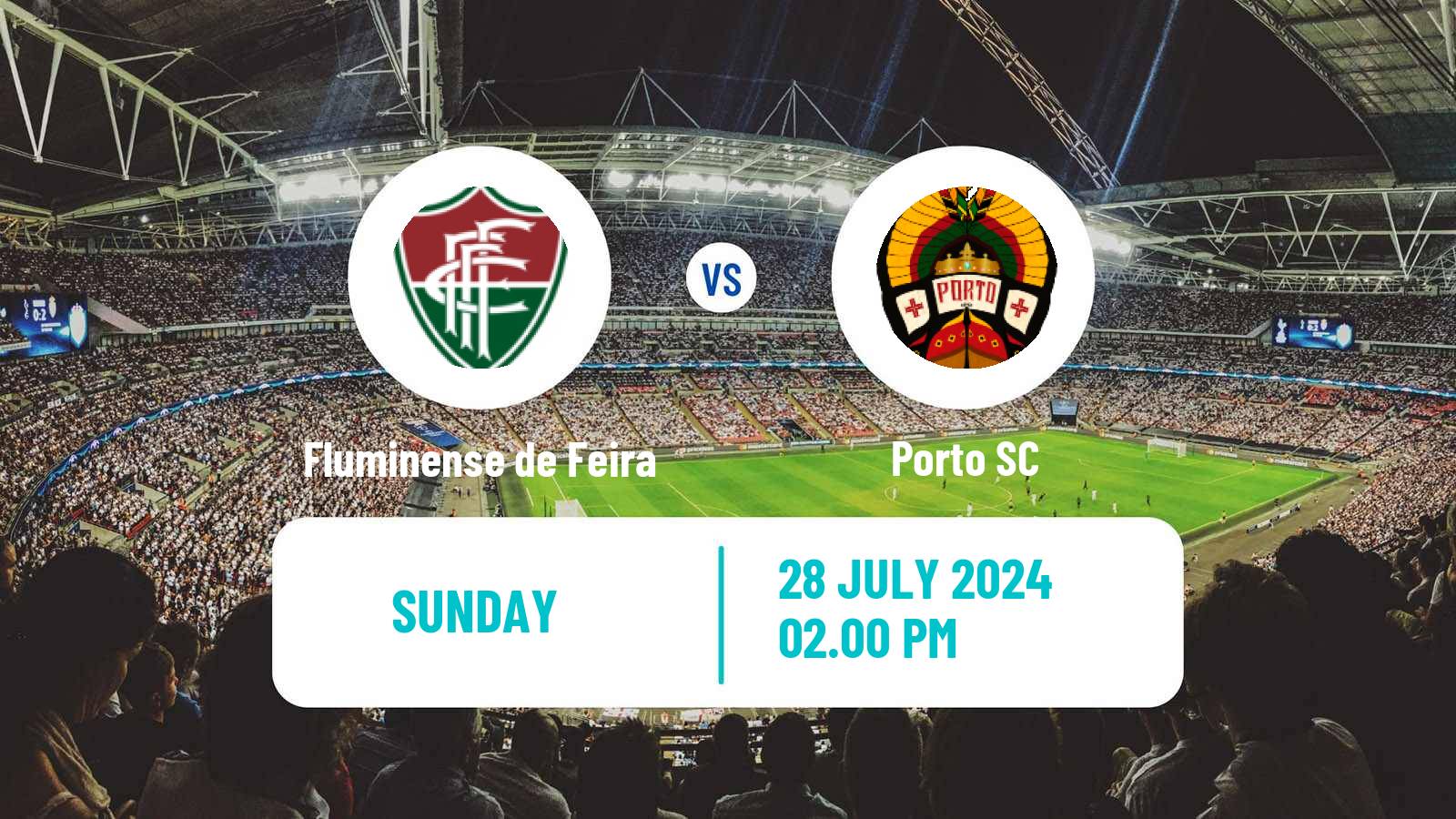 Soccer Brazilian Campeonato Baiano 2 Fluminense de Feira - Porto SC