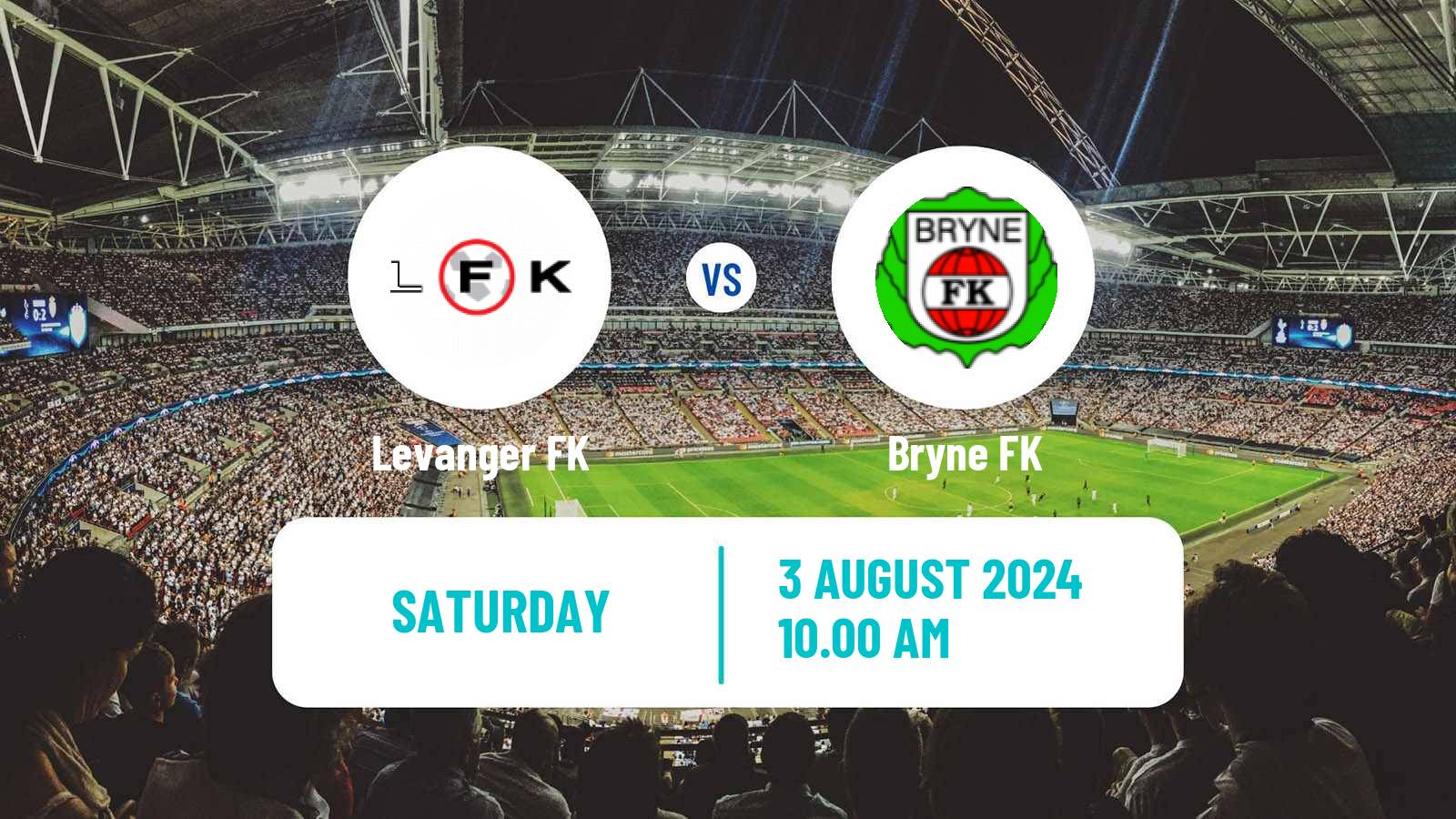 Soccer Norwegian Adeccoligaen Levanger - Bryne