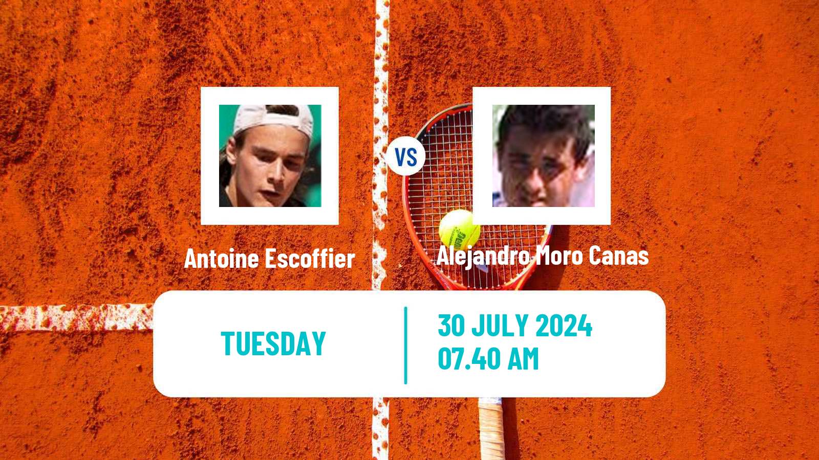 Tennis Porto Challenger Men Antoine Escoffier - Alejandro Moro Canas