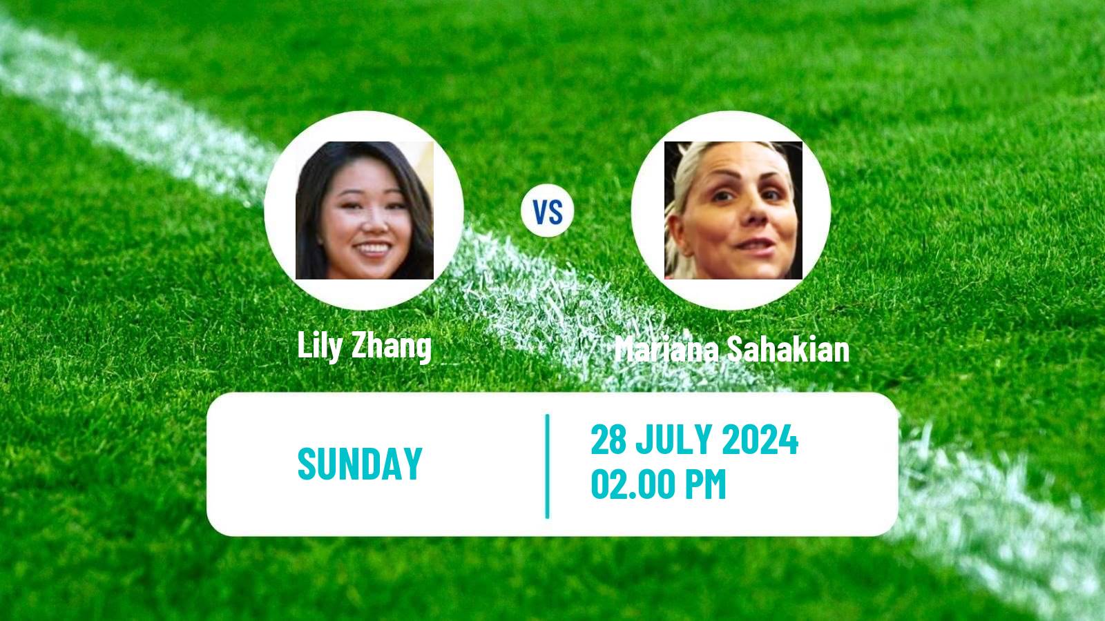 Table tennis Olympic Games Women Lily Zhang - Mariana Sahakian