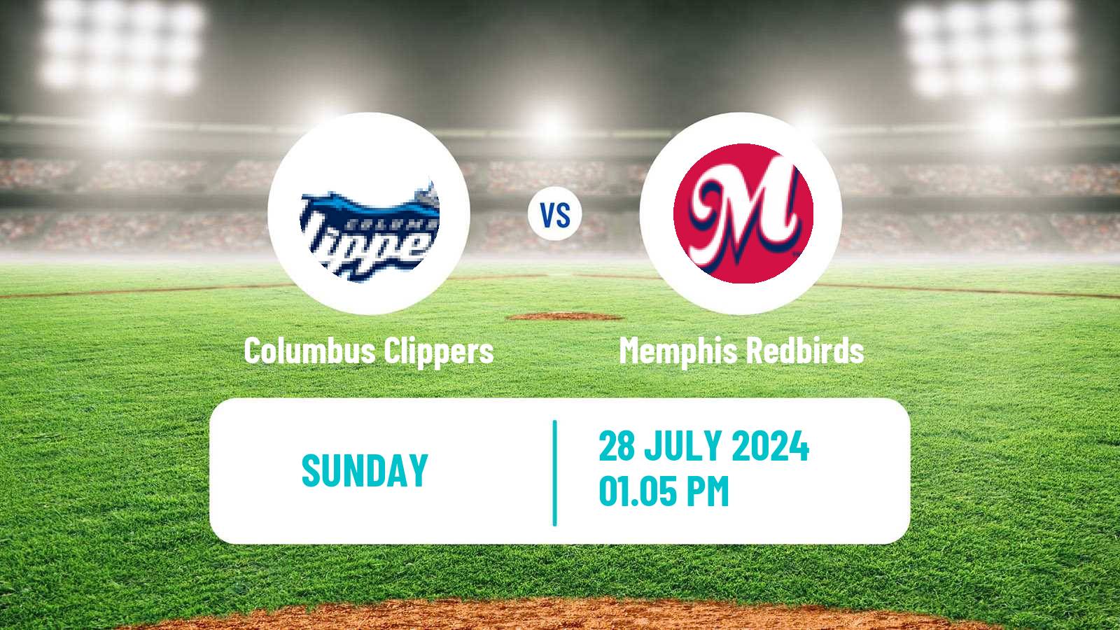 Baseball IL Columbus Clippers - Memphis Redbirds