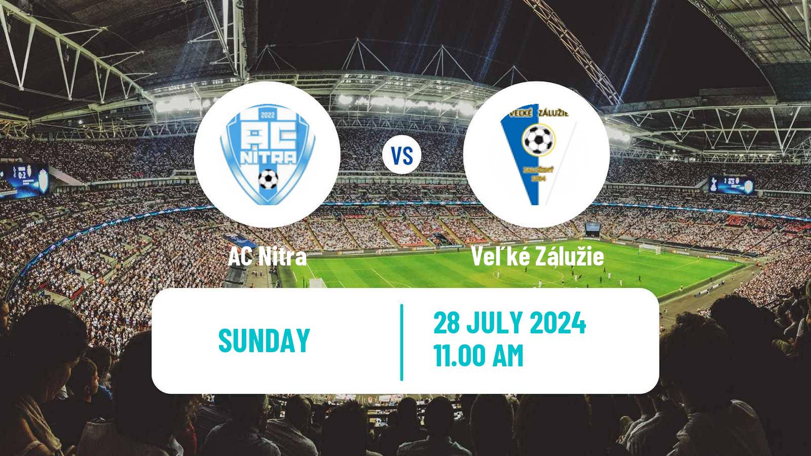 Football Slovak Cup AC Nitra - Veľké Zálužie