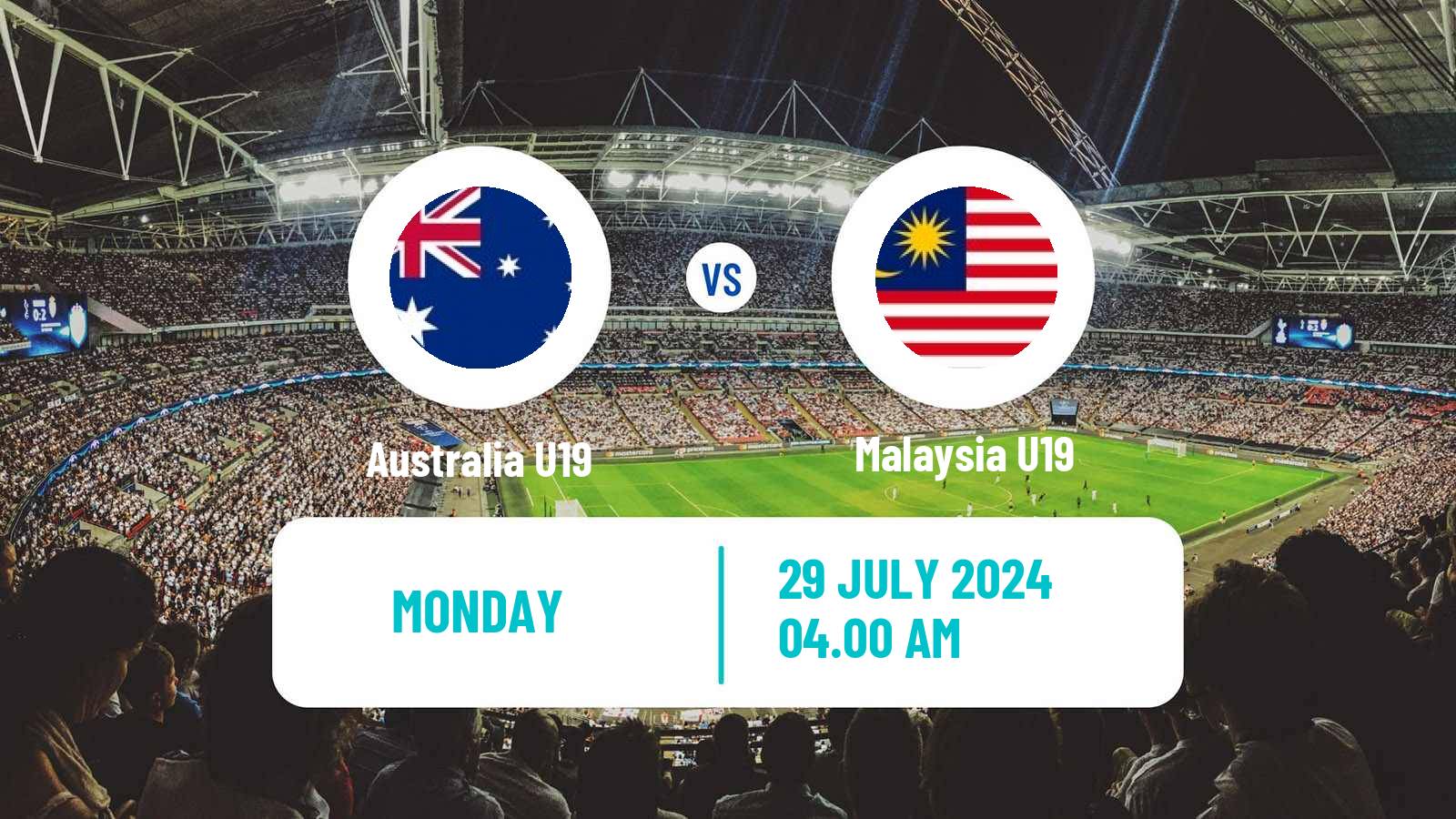 Football AFF Championship U19 Australia U19 - Malaysia U19