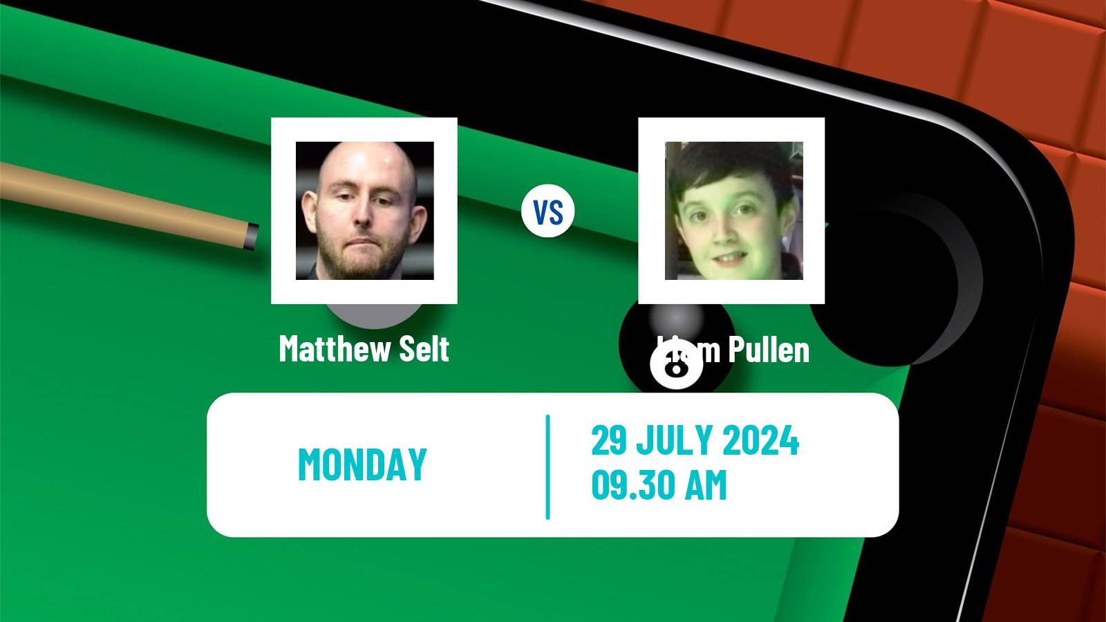 Snooker Wuhan Open Matthew Selt - Liam Pullen