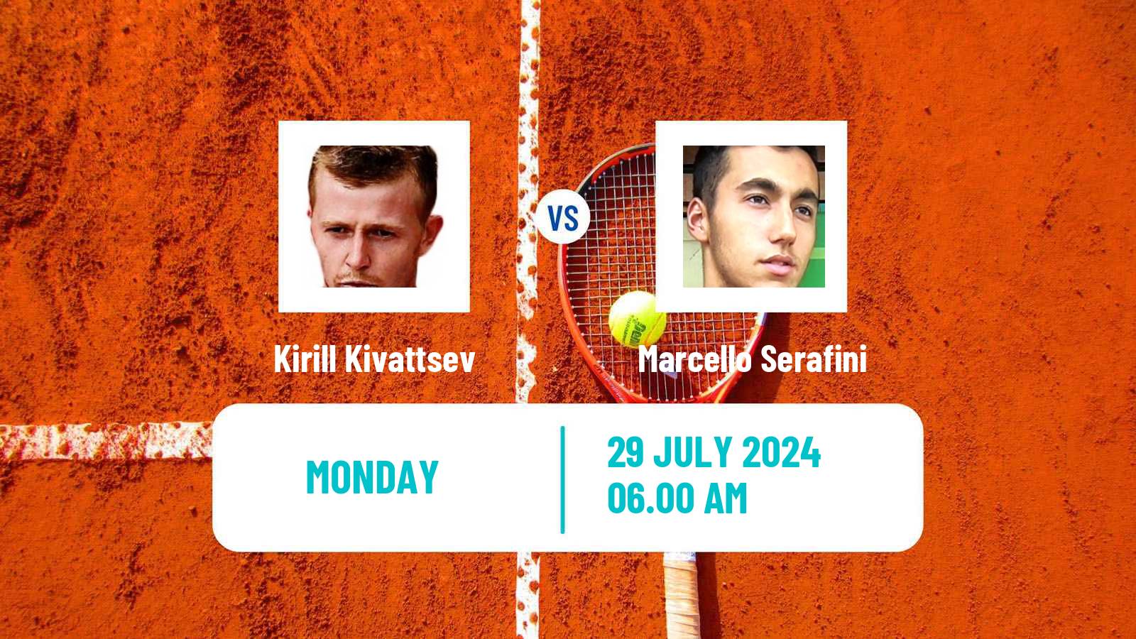 Tennis San Marino Challenger Men Kirill Kivattsev - Marcello Serafini