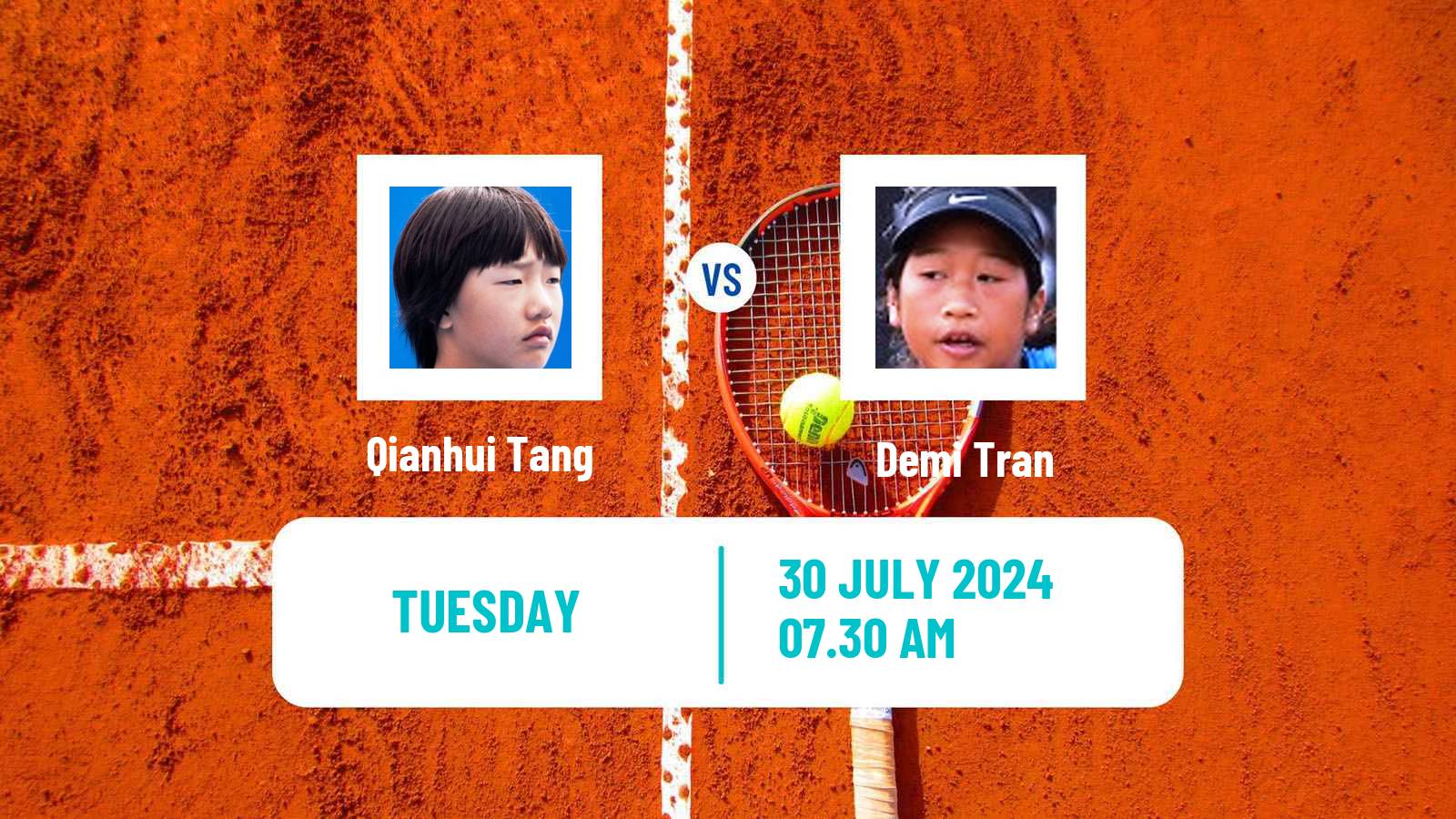 Tennis ITF W100 Gran Canaria Women Qianhui Tang - Demi Tran