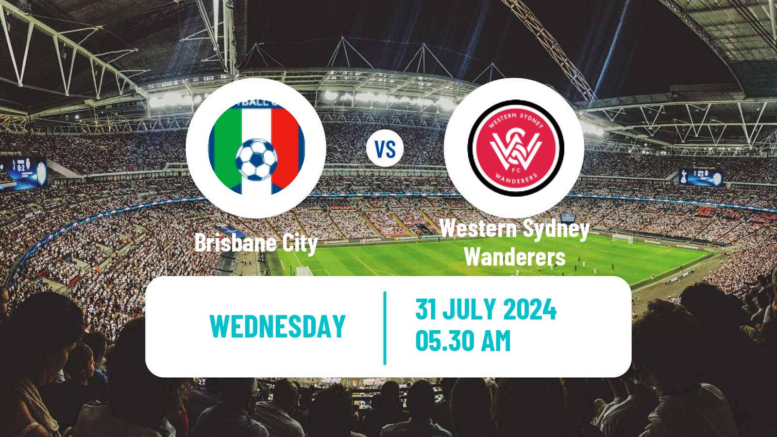 Soccer Australian Cup Brisbane City - Western Sydney Wanderers