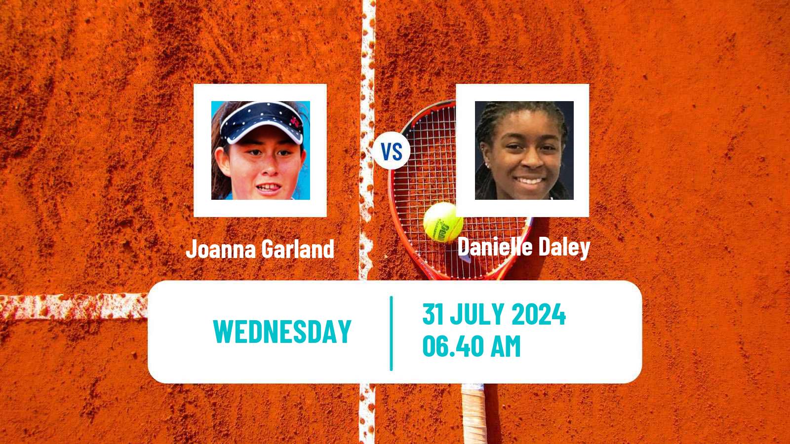 Tennis ITF W35 Roehampton Women Joanna Garland - Danielle Daley