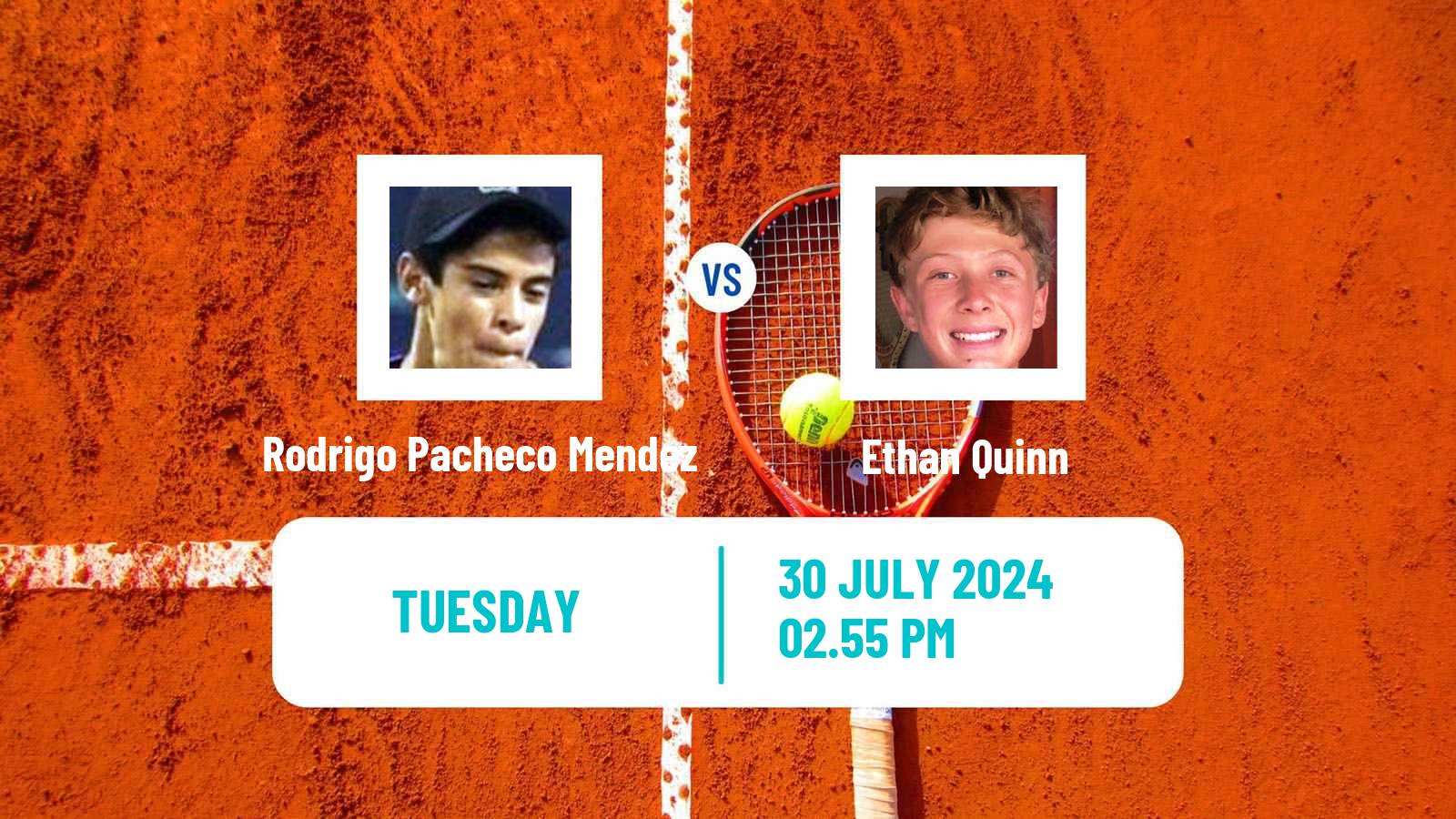 Tennis Lexington Challenger Men Rodrigo Pacheco Mendez - Ethan Quinn