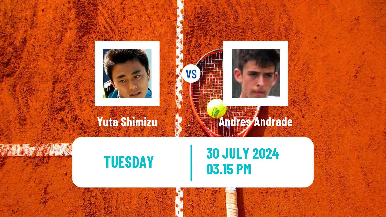 Tennis Lexington Challenger Men Yuta Shimizu - Andres Andrade