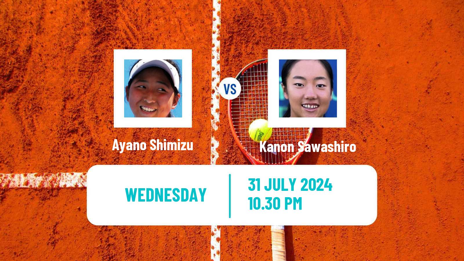 Tennis ITF W15 Sapporo 2 Women Ayano Shimizu - Kanon Sawashiro
