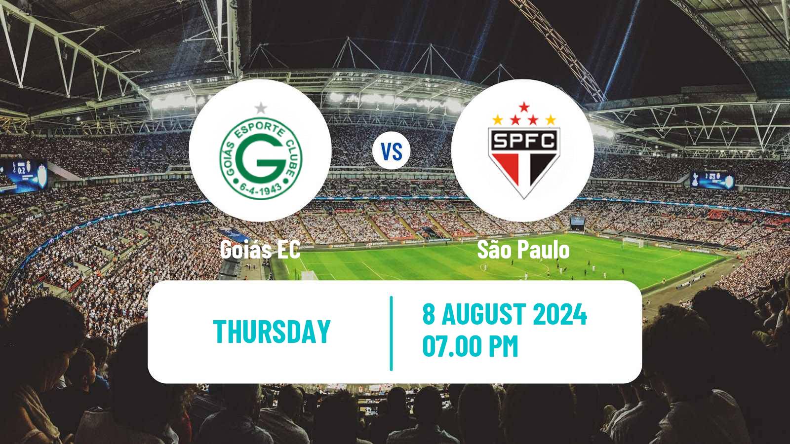 Soccer Copa do Brasil Goiás - São Paulo