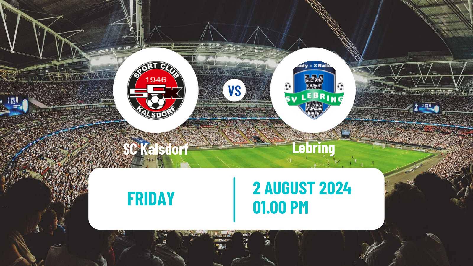 Football Austrian Landesliga Steiermark Kalsdorf - Lebring