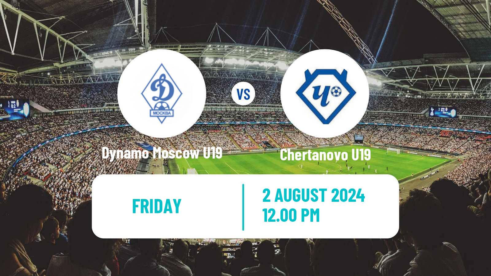 Football Russian Youth League Dynamo Moscow U19 - Chertanovo U19